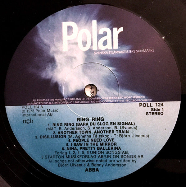 Björn & Benny, Agnetha & Anni-Frid : Ring Ring (LP, Album, RE)
