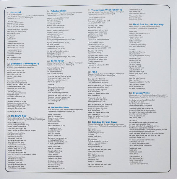 The Cardigans : Life (LP, Album, RE, 180)