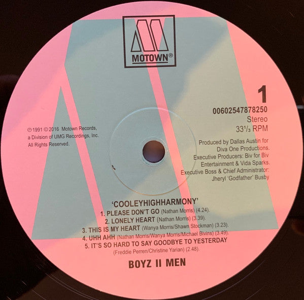 Boyz II Men : Cooleyhighharmony (LP, Album, RE)