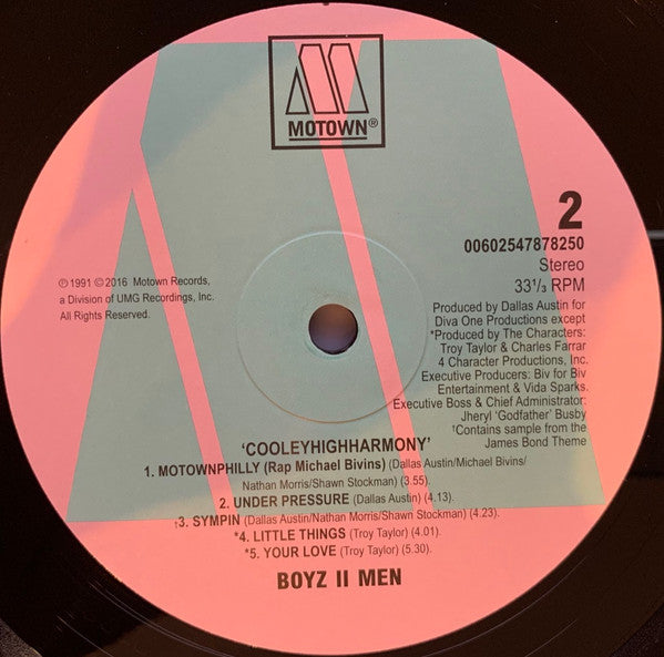 Boyz II Men : Cooleyhighharmony (LP, Album, RE)