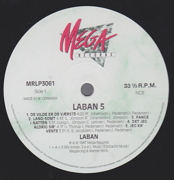 Laban : Laban 5 (LP, Album)