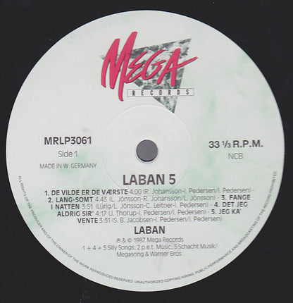 Laban : Laban 5 (LP, Album)