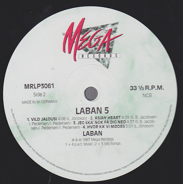 Laban : Laban 5 (LP, Album)