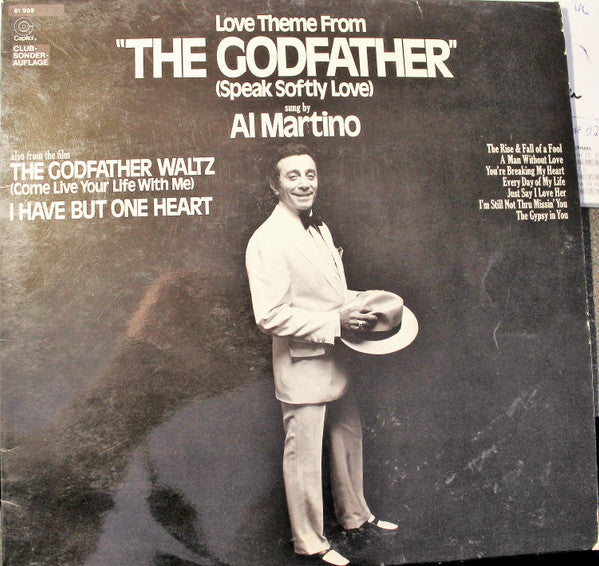 Al Martino : Love Theme From The Godfather (LP, Album, Club)