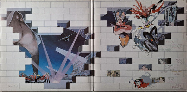 Pink Floyd : The Wall (2xLP, Album, Gat)
