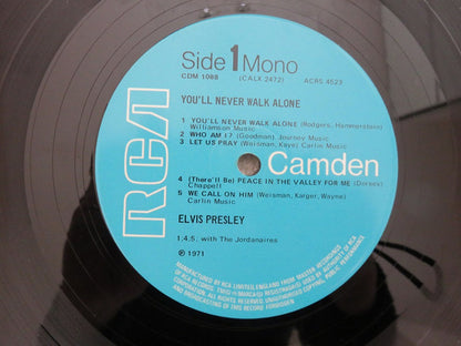 Elvis* : You'll Never Walk Alone (LP, Comp, Mono, Tur)