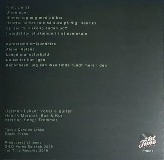 Ibens : CarstensHenriksKristians (LP, Album, Blu)