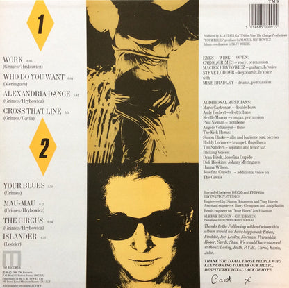 Carol Grimes : Eyes Wide Open (LP, Album)