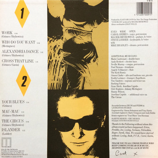 Carol Grimes : Eyes Wide Open (LP, Album)