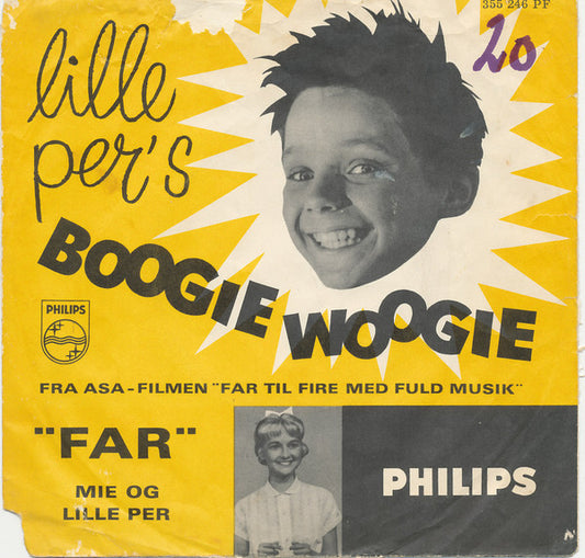 Lille Per : Lille Per's Boogie Woogie (7", Single, Mono)