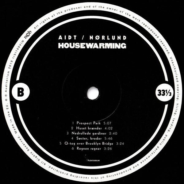 Naja Marie Aidt / Nikolaj Nørlund : Housewarming (LP, Album)