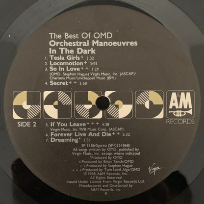 Orchestral Manoeuvres In The Dark : The Best Of OMD (LP, Comp, All)