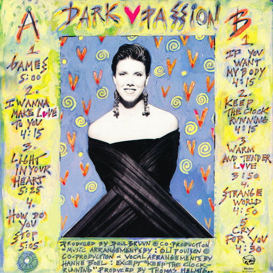 Hanne Boel : Dark Passion (LP, Album)