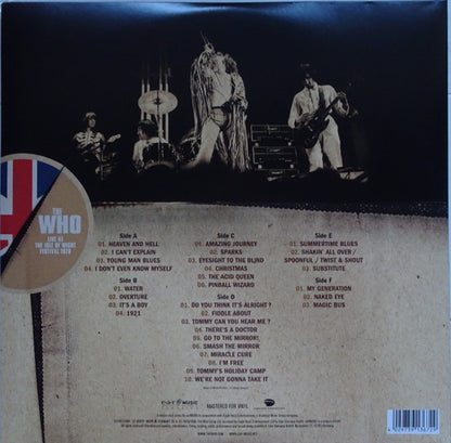 The Who : Live At The Isle Of Wight Festival 1970 (3xLP, Album, Ltd, RE, 180)