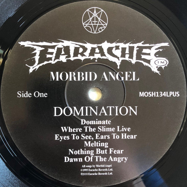 Morbid Angel : Domination (LP, Album, RE)