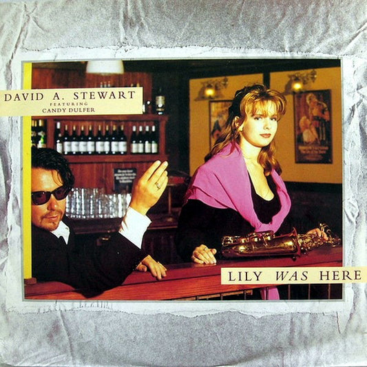 David A. Stewart Featuring Candy Dulfer : Lily Was Here (12", Single)