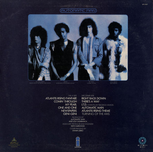 Automatic Man : Automatic Man (LP, Album, Emb)