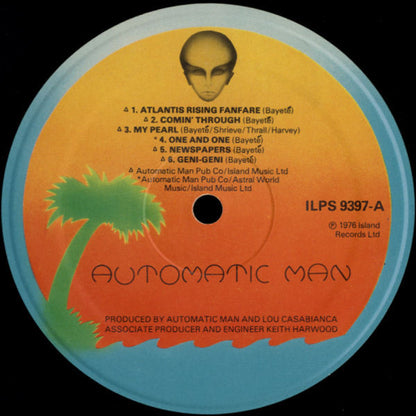 Automatic Man : Automatic Man (LP, Album, Emb)