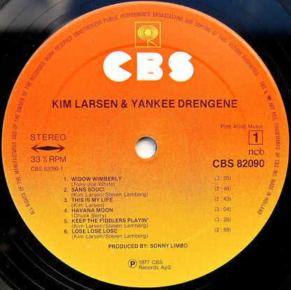 Kim Larsen : Kim Larsen & Yankee Drengene (LP, Album, Box)
