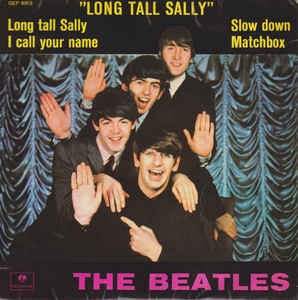 The Beatles : Long Tall Sally (7", EP, Mono, RP)