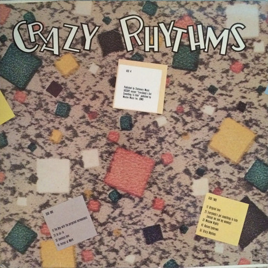 The Feelies : Crazy Rhythms (LP, Album)