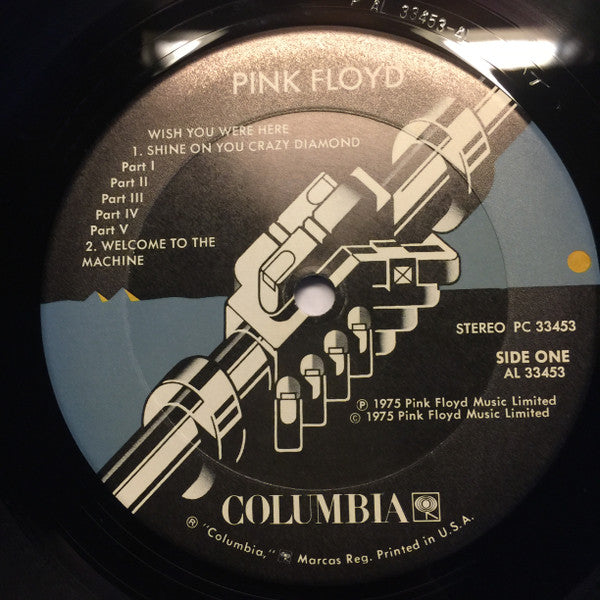 Pink Floyd : Wish You Were Here (LP, Album, RE, Ter)