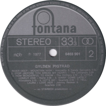 Various : Gylden Pigtråd (LP, Comp)