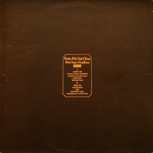 Crosby, Stills, Nash & Young : Déjà Vu (LP, Album, RE, Gat)
