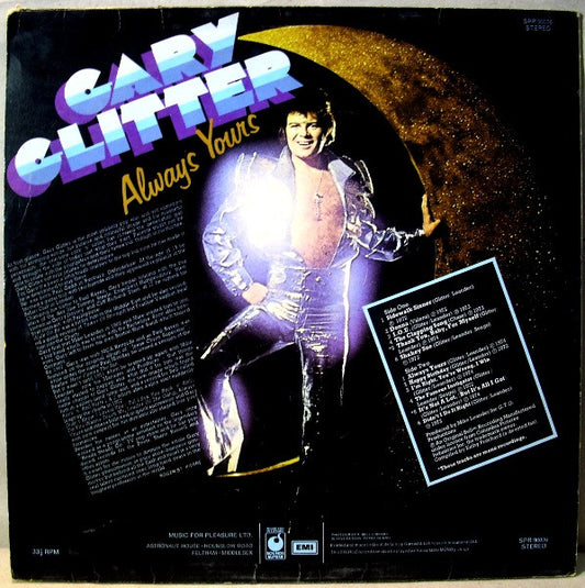 Gary Glitter : Always Yours (LP, Comp, Mono)