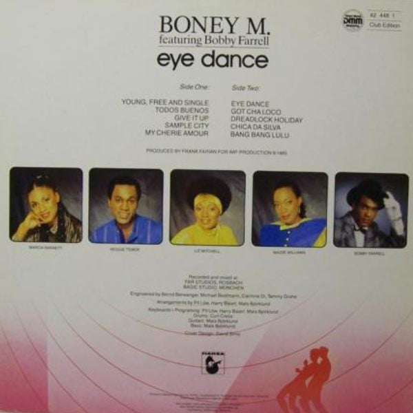 Boney M. : Eye Dance (LP, Album, Club)