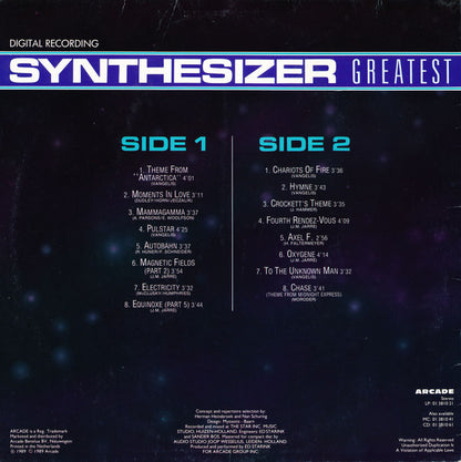 Ed Starink : Synthesizer Greatest (LP, Album)