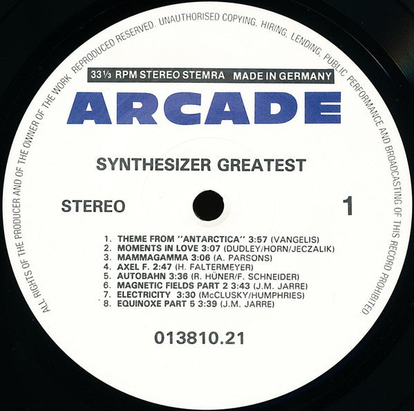 Ed Starink : Synthesizer Greatest (LP, Album)