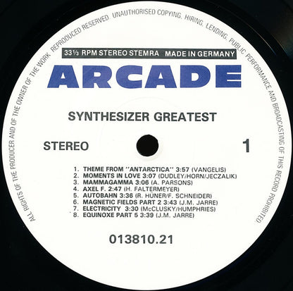 Ed Starink : Synthesizer Greatest (LP, Album)