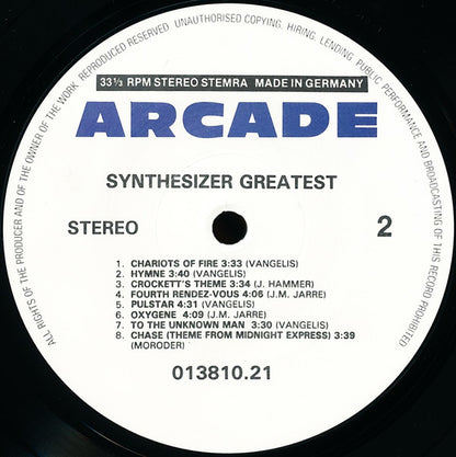 Ed Starink : Synthesizer Greatest (LP, Album)
