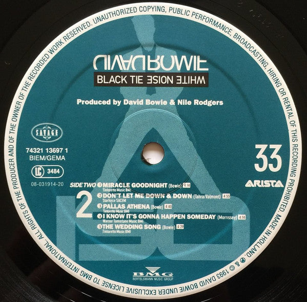 David Bowie : Black Tie White Noise (LP, Album)