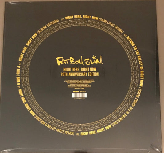 Fatboy Slim : Right Here Right Now (12", RSD, Ltd, RE, Yel)