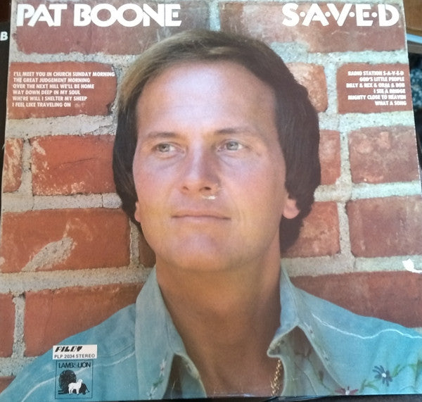 Pat Boone : S-A-V-E-D (LP)