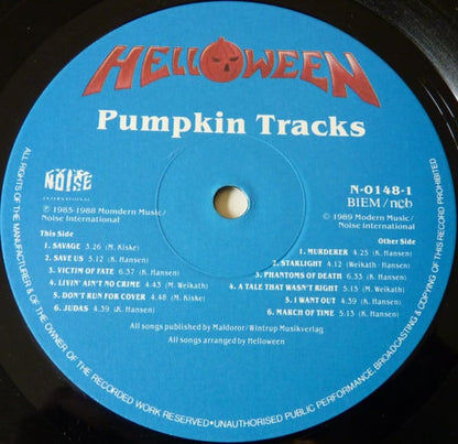Helloween : Pumpkin Tracks (LP, Comp, Ltd)