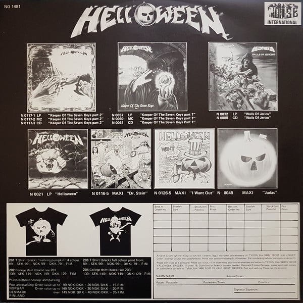Helloween : Pumpkin Tracks (LP, Comp, Ltd)