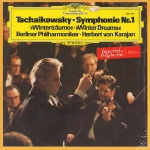 Pyotr Ilyich Tchaikovsky, Berliner Philharmoniker ∙ Herbert von Karajan : Symphonie Nr. 1 »Winterträume« = »Winter Dreams« (LP)