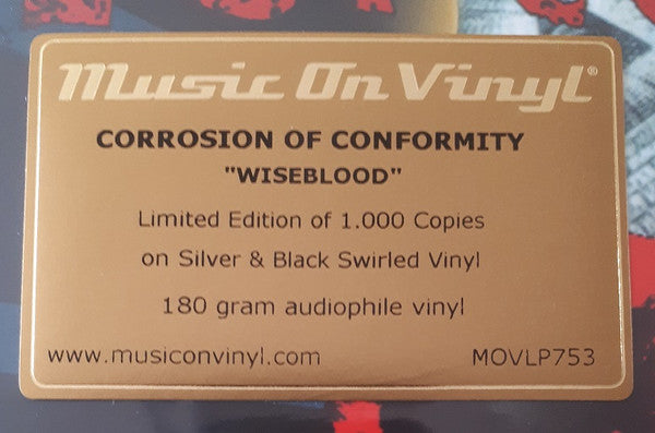 Corrosion Of Conformity : Wiseblood (2xLP, Album, Ltd, Num, RE, Sil)