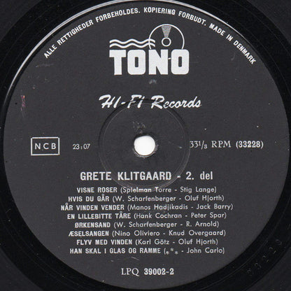 Grete Klitgaard : Grete Klitgaard (LP, Comp)
