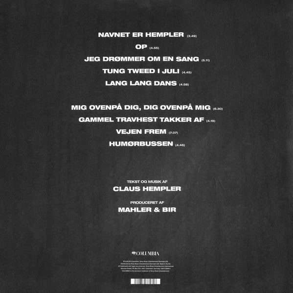 Claus Hempler : Kuffert Fuld Af Mursten (LP, Album)