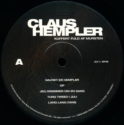 Claus Hempler : Kuffert Fuld Af Mursten (LP, Album)