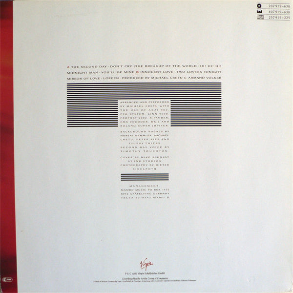 Sandra : Mirrors (LP, Album)