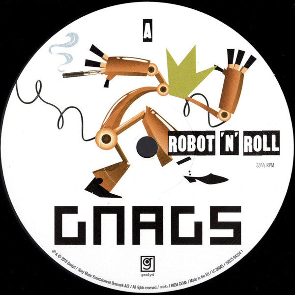 Gnags : Robot 'N' Roll (LP, Album)