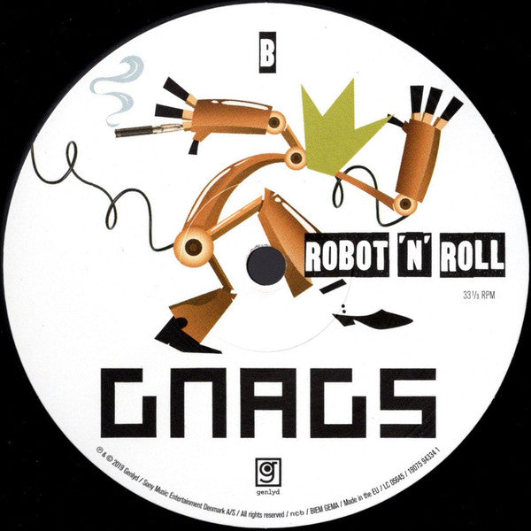 Gnags : Robot 'N' Roll (LP, Album)