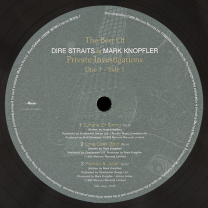 Dire Straits &  Mark Knopfler : Private Investigations (The Best Of) (2xLP, Comp, 180)