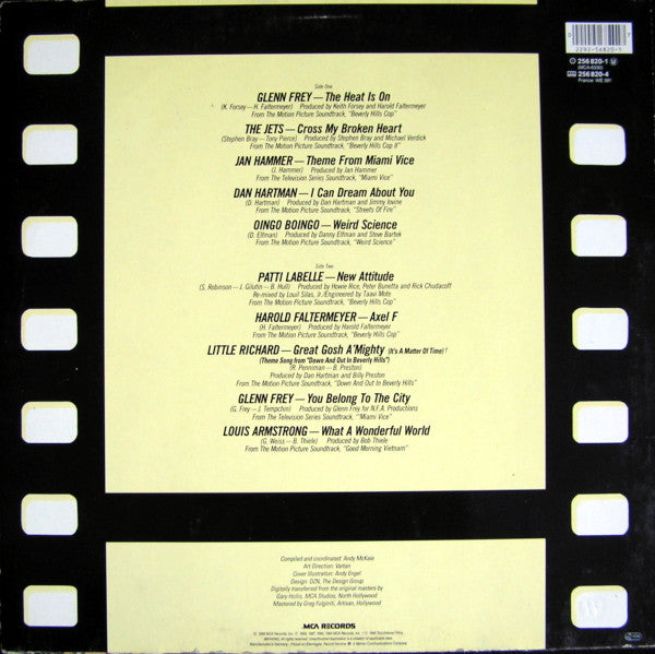 Various : Soundtrack Smashes - The 80's (LP, Comp)