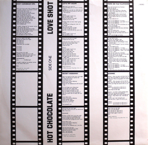 Hot Chocolate : Love Shot (LP, Album)
